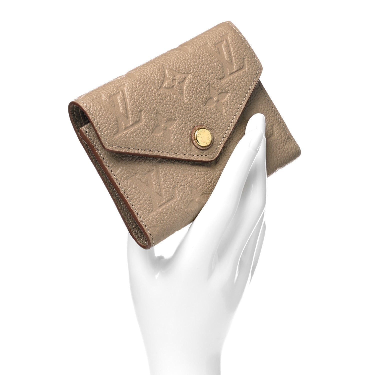 Louis Vuitton Empreinte Victorine Wallet Tourterelle 2 of 9