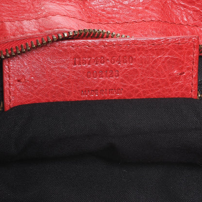Balenciaga Agneau Classic Hardware City Coquelicot 8 of 9