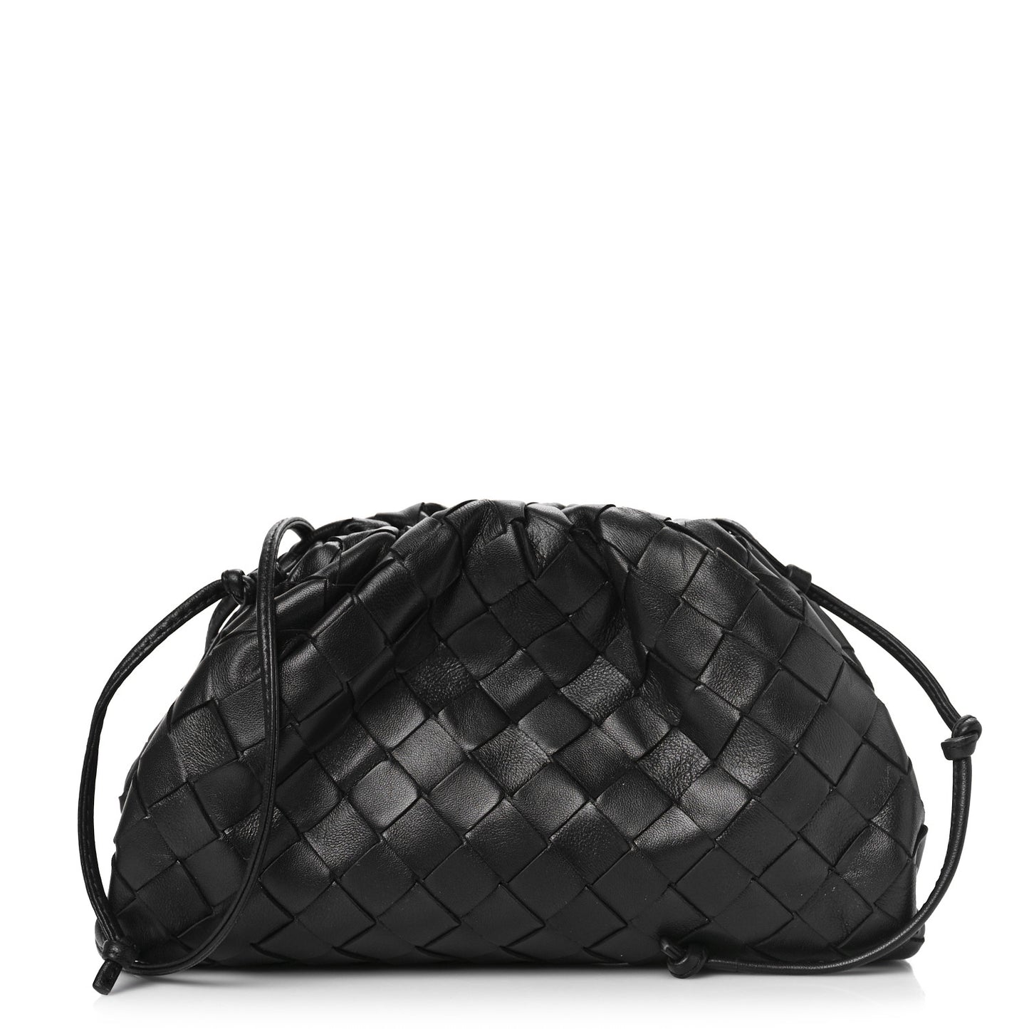 Nappa Intrecciato The Mini Pouch Black