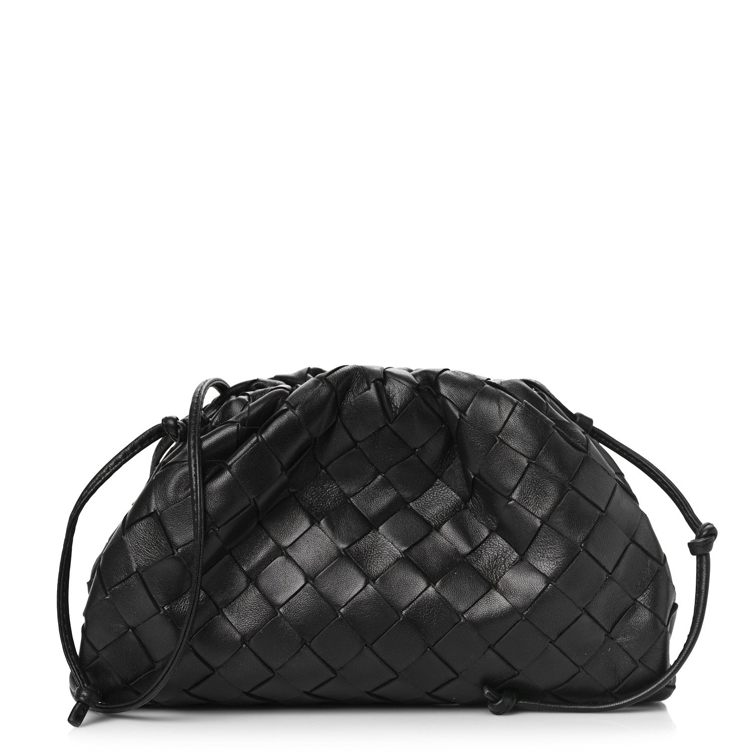 Bottega Veneta Nappa Intrecciato The Mini Pouch Black 1 of 11
