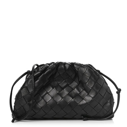 Bottega Veneta Nappa Intrecciato The Mini Pouch Black 1 of 11