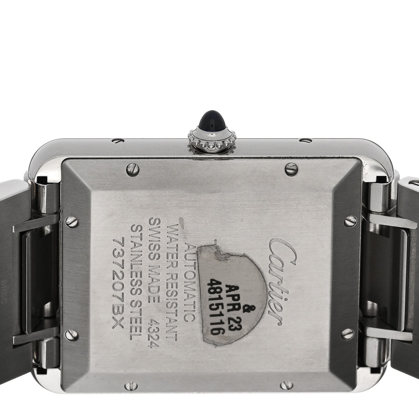 Stainless Steel 31mm Tank Solo Automatic Watch