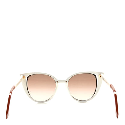 Fendi Cat Eye Paradeyes Sunglasses White 4 of 8
