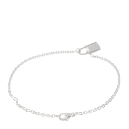 Louis Vuitton Sterling Silver Lockit Bracelet 2 of 4