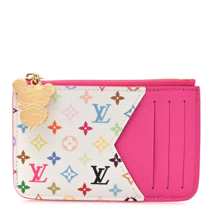 Louis Vuitton LV X TM Monogram Romy Card Holder Kawaii Pink 1 of 7