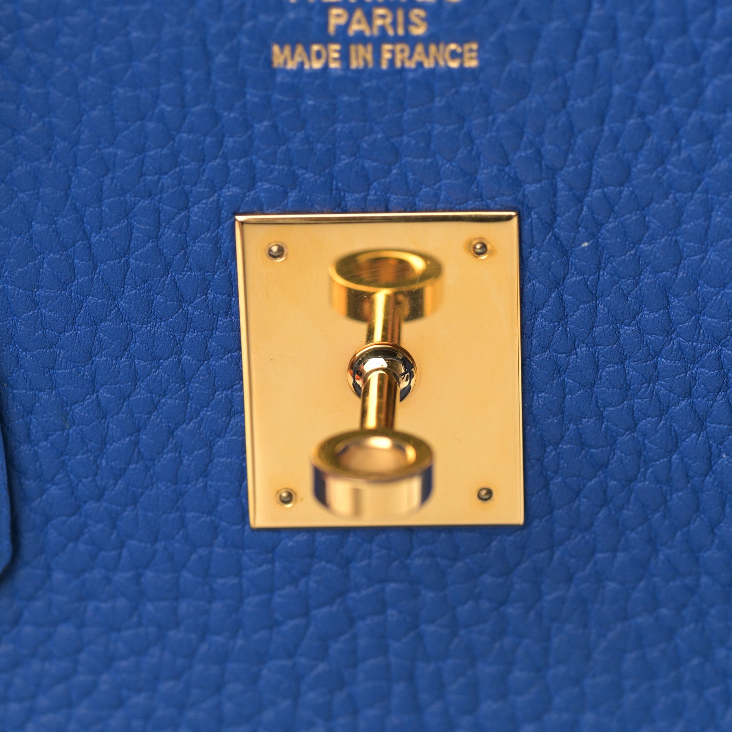 Hermes Togo Birkin 35 Bleu France 18 of 32