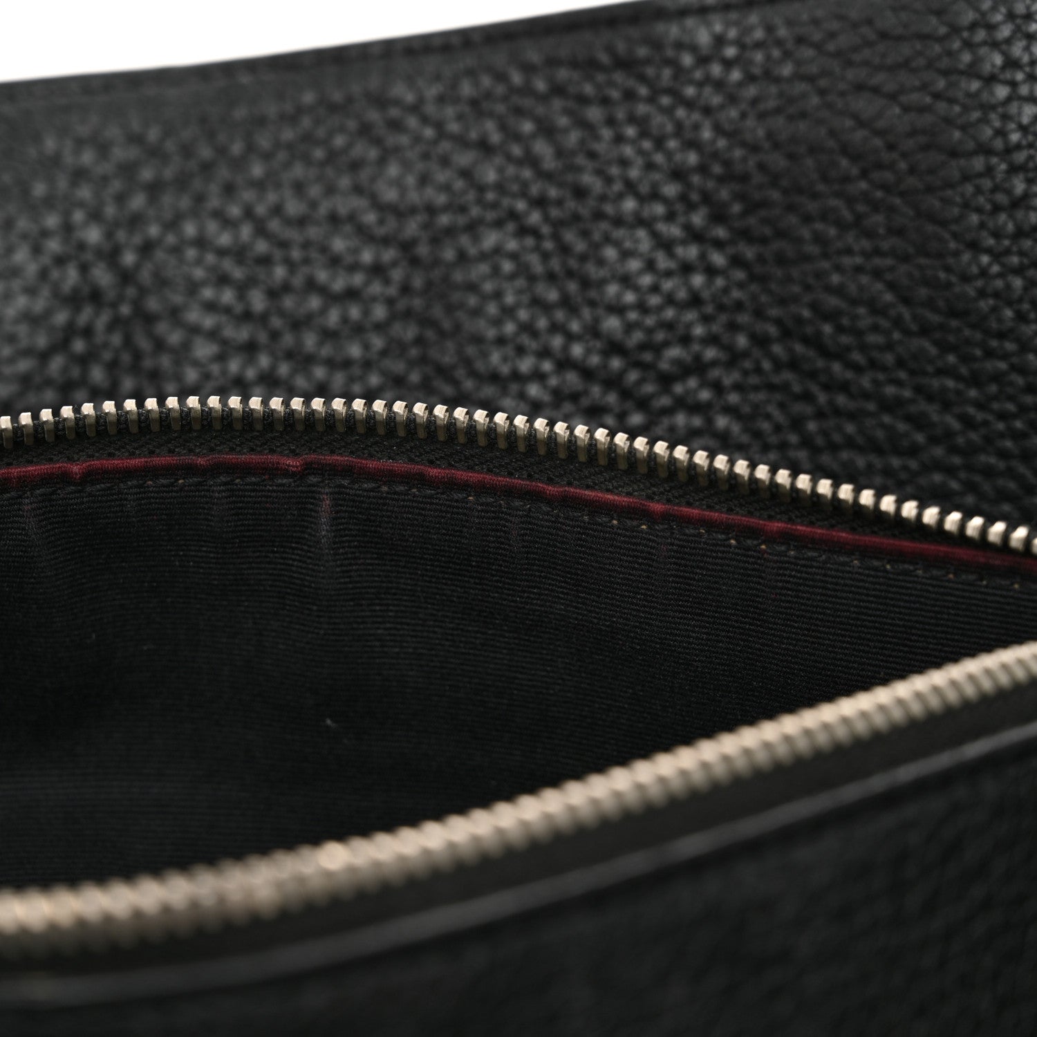 Saint Laurent Grained Calfskin Medium Souple Sac De Jour Black 15 of 20