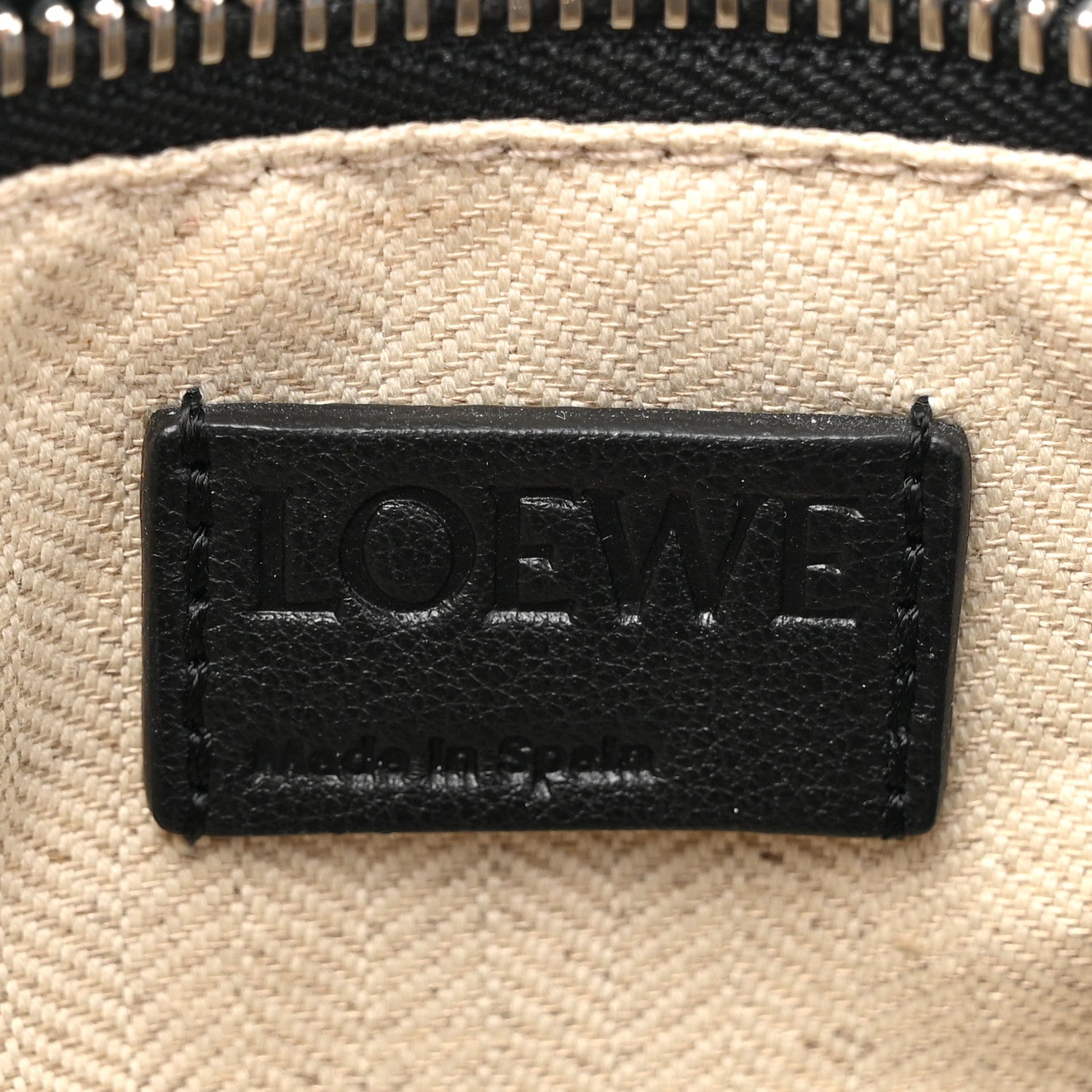 Loewe Calfskin Small Puzzle Bag Black 6 of 9