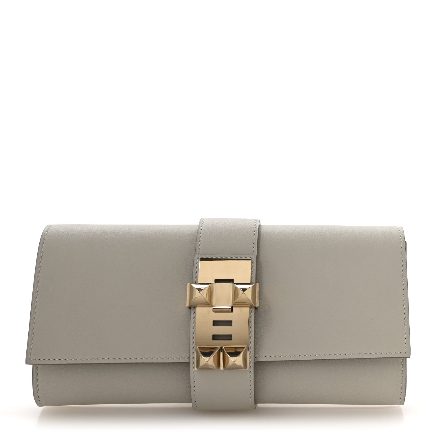 Hermes Swift Medor 23 Clutch Gris Perle 1 of 8