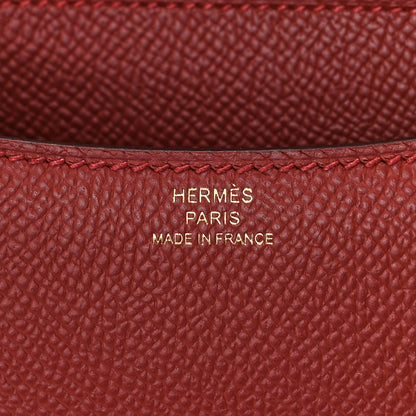 Hermes Epsom Constance 18 Rouge Venetian 7 of 9