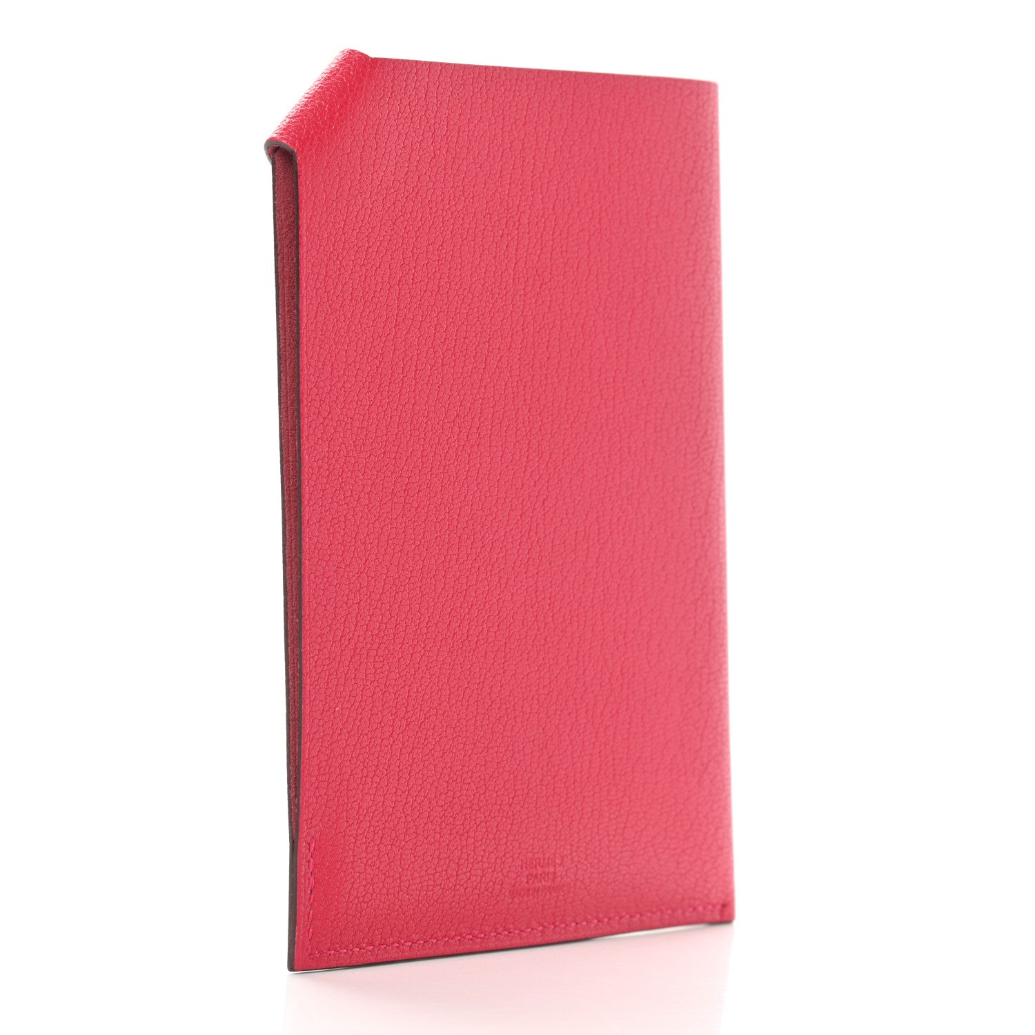Hermes Chevre Chamkila Tarmac PM Passport Holder Rose Extreme 3 of 8