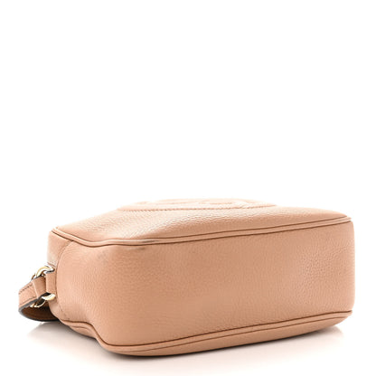 Gucci Pebbled Calfskin Small Soho Disco Bag Camelia 4 of 15