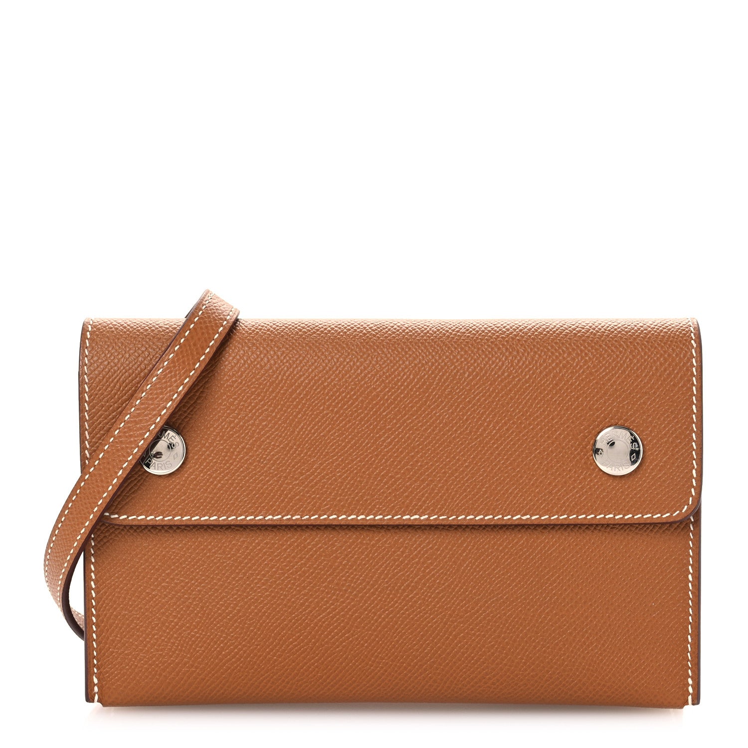 Hermes Epsom Hermesnap Wallet Gold 1 of 10