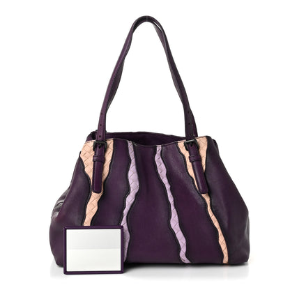 Bottega Veneta Nappa Intrecciato Medium Glimmer Tote Monalisa 3 of 11