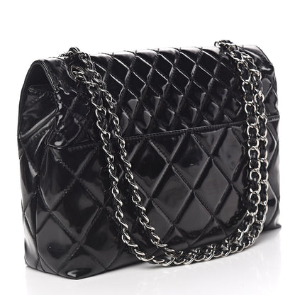 Chanel Vinyl Quilted In the Business Flap Bag Black 3 of 16