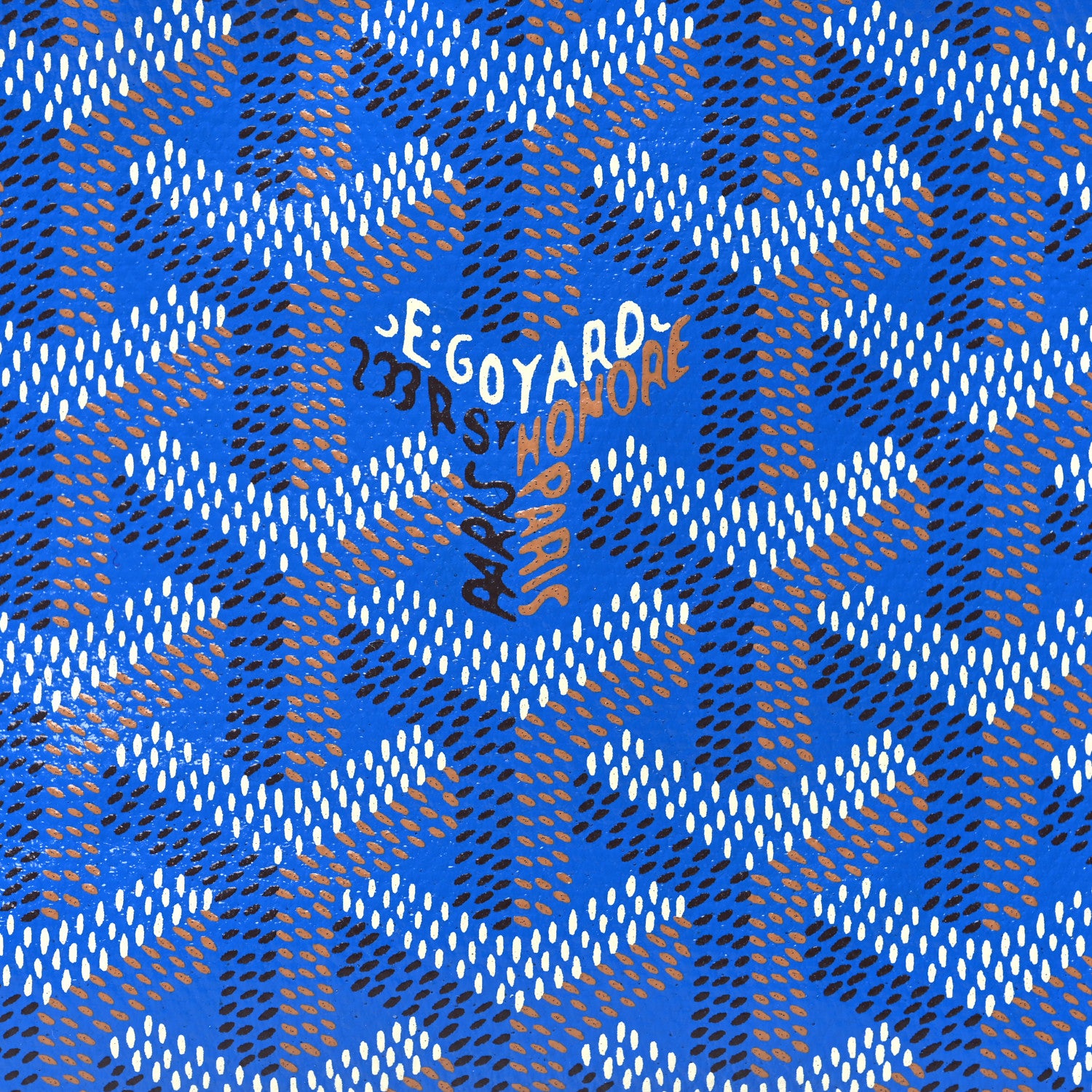 Goyard Goyardine Mini Senat Pochette Sky Blue 7 of 9