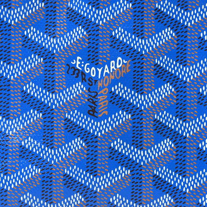 Goyard Goyardine Mini Senat Pochette Sky Blue 7 of 9