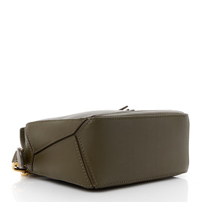 Loewe Calfskin Mini Puzzle Bag Khaki Green 4 of 10