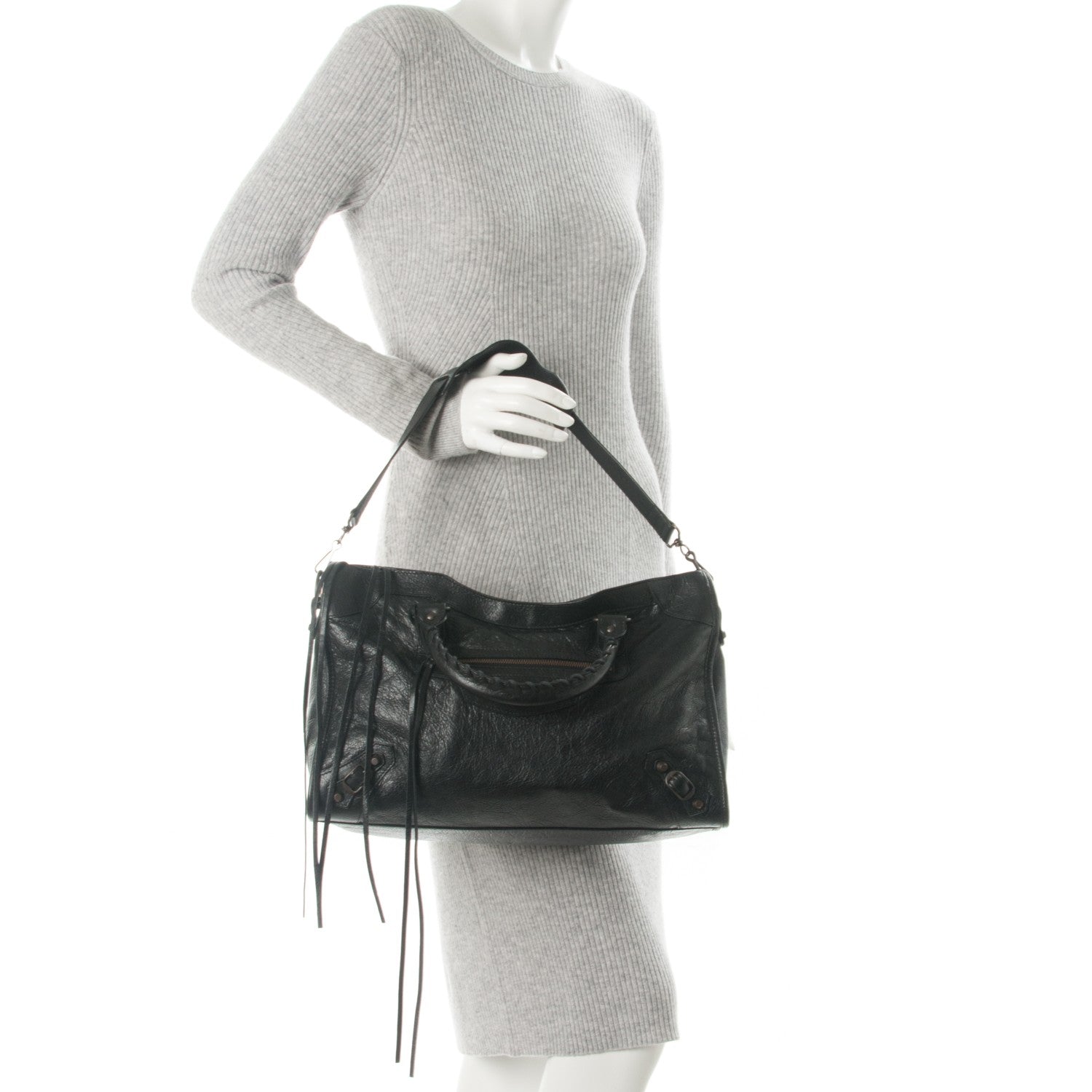 Balenciaga Agneau Classic Hardware City Black 2 of 7
