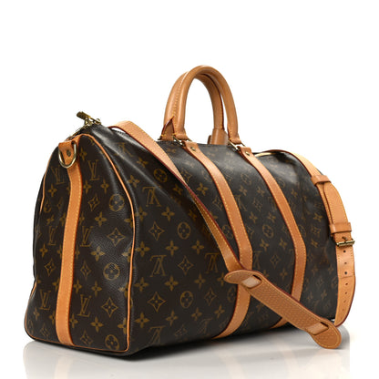 Louis Vuitton Monogram Keepall Bandouliere 45 3 of 12