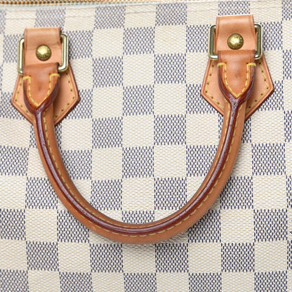 Louis Vuitton Damier Azur Speedy 25 16 of 25