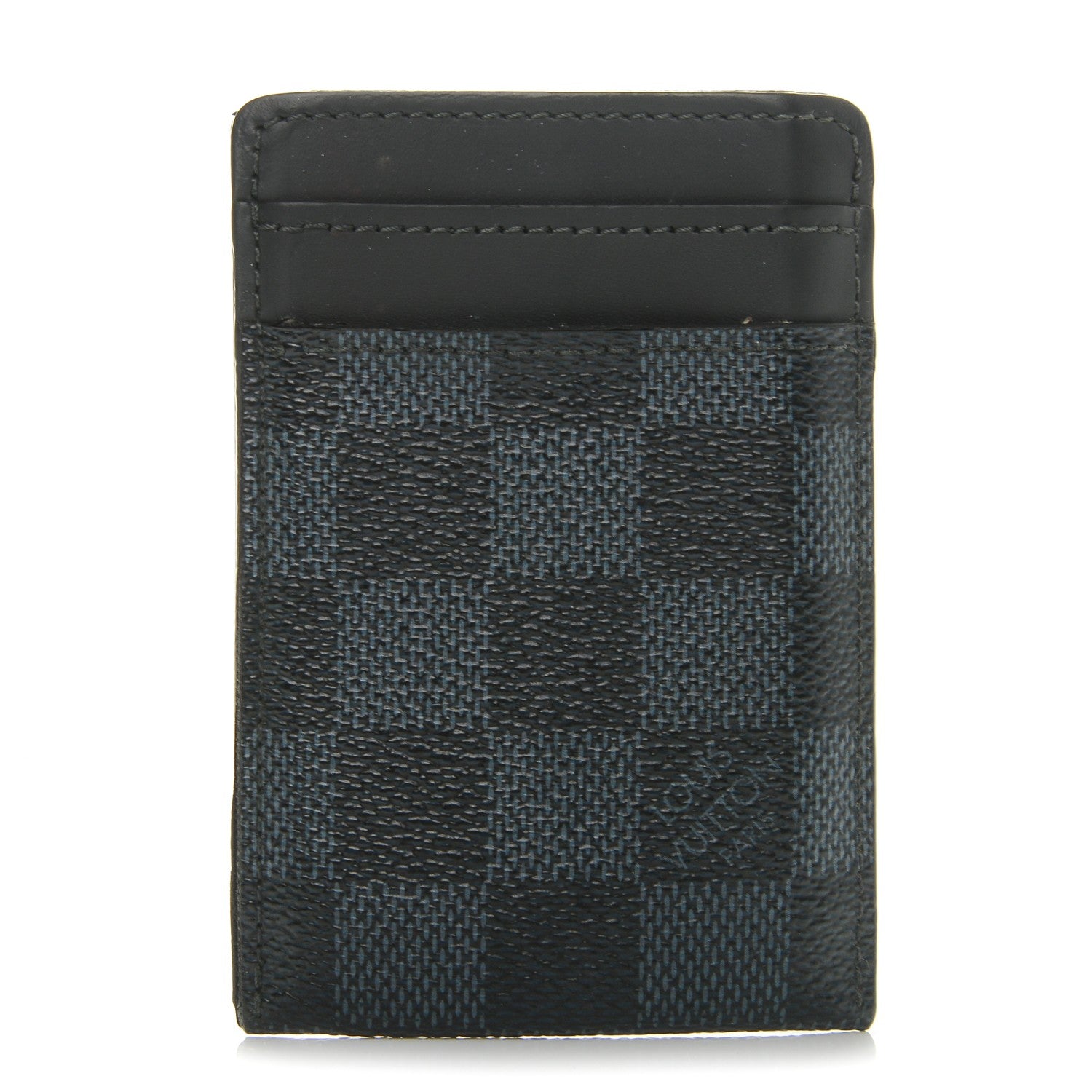 Louis Vuitton Damier Graphite Money Clip Card Holder 186865