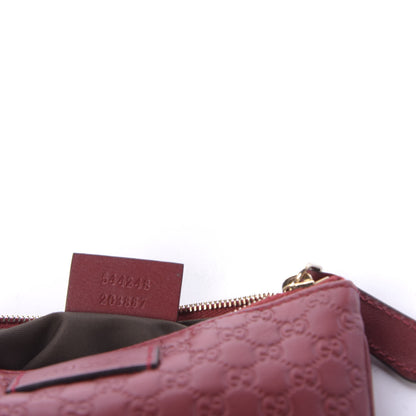Gucci Microguccissima Key Ring Coin Case Hibiscus Red 9 of 10