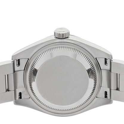 Rolex Stainless Steel 18K White Gold 28mm Oyster Perpetual Datejust Watch Pink Roman 279174 4 of 4
