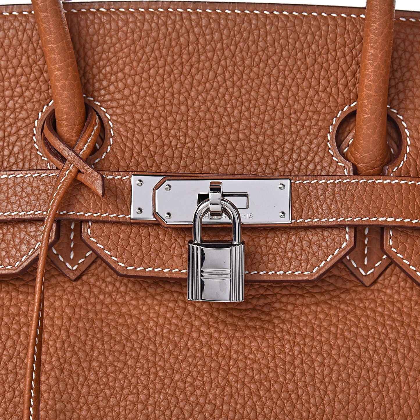 Taurillon Clemence Birkin 35 Gold
