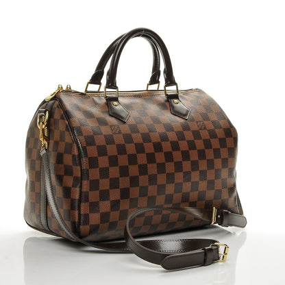 Louis Vuitton Damier Ebene Speedy Bandouliere 30 3 of 7