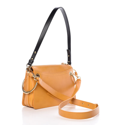 Chloe Calfskin Suede Small Roy Bag Burning Camel 4 of 10