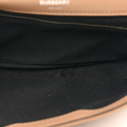 Burberry Lambskin Quilted Medium Lola Bag Camel 6 of 9