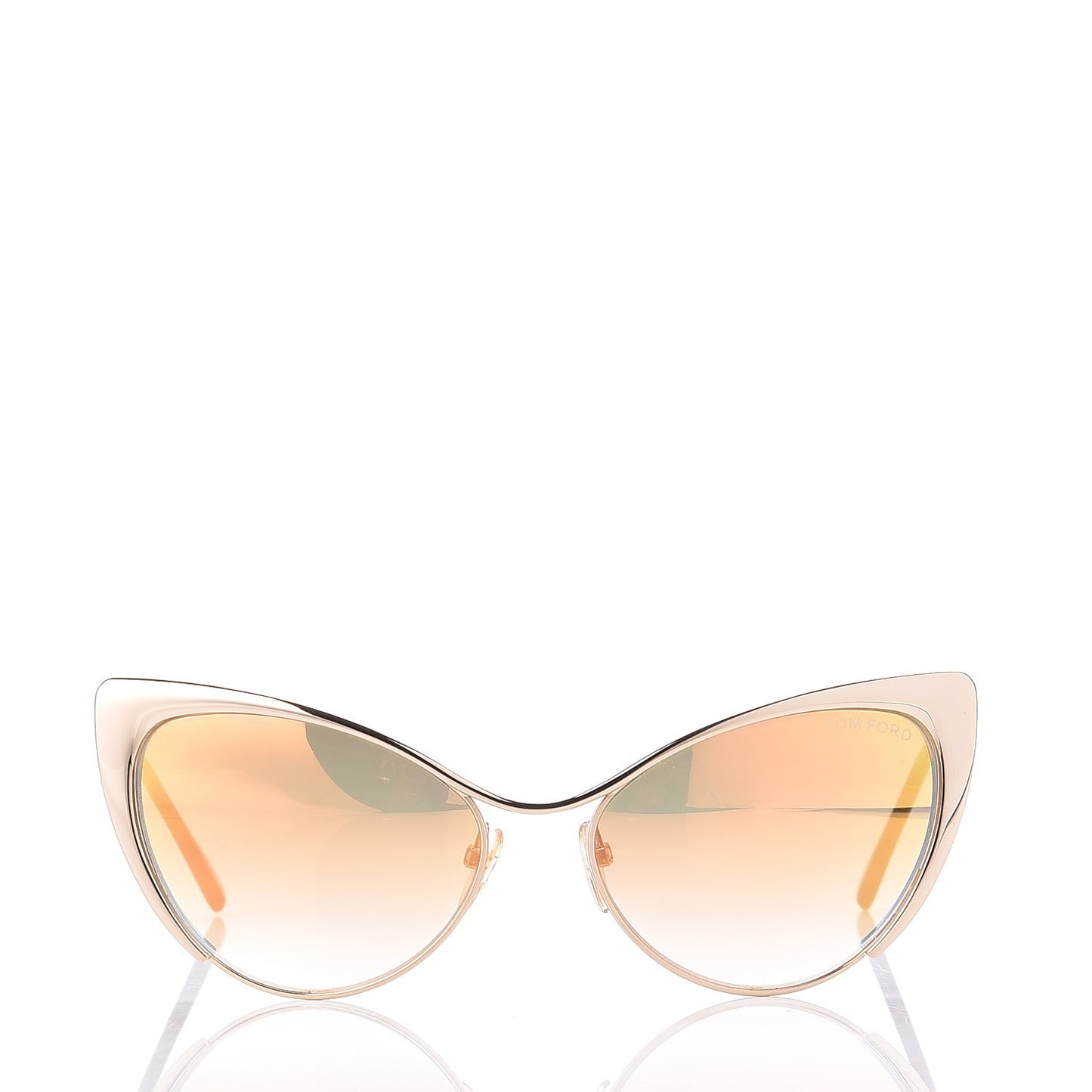 Nastasya Cat Eye Sunglasses TF304 Rose Gold
