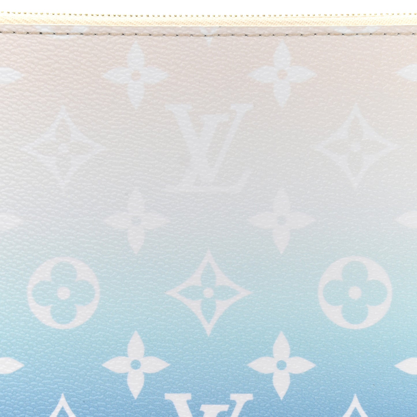 Monogram By The Pool Neverfull MM Pochette Blue