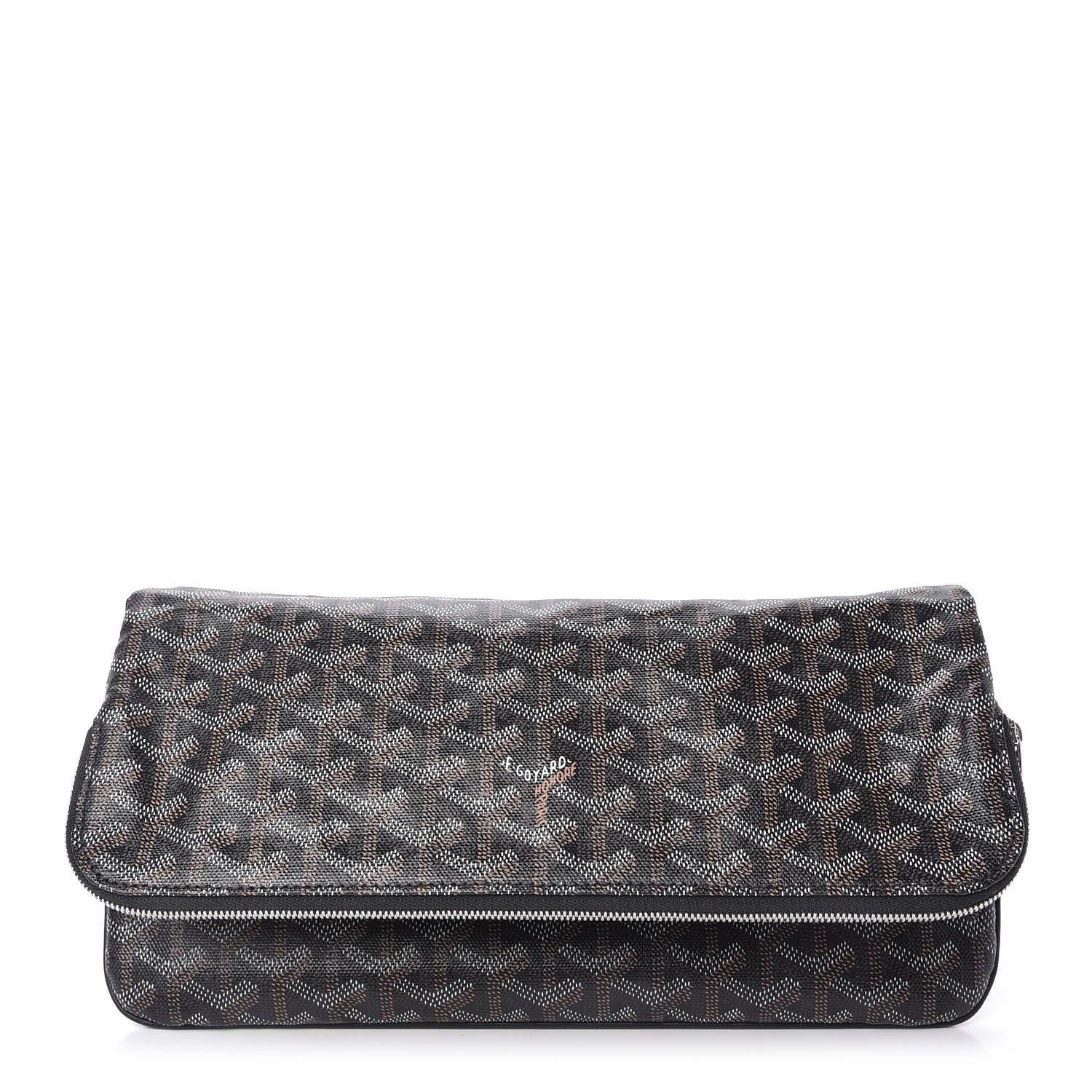 Goyard Goyardine Sainte Marie Soft Clutch Black 1 of 9