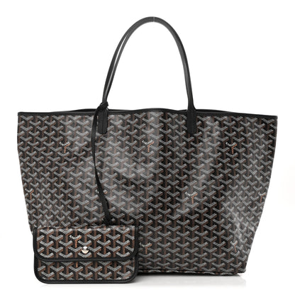 Goyard Goyardine Saint Louis GM Black 1 of 9