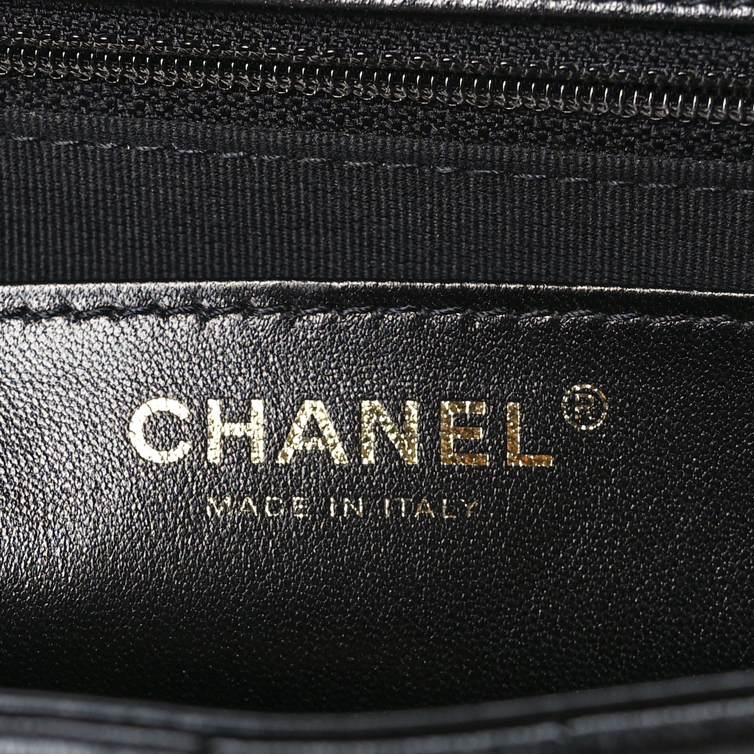 Chanel Lambskin Quilted Large CC Funky Town Flap Black 6 of 9