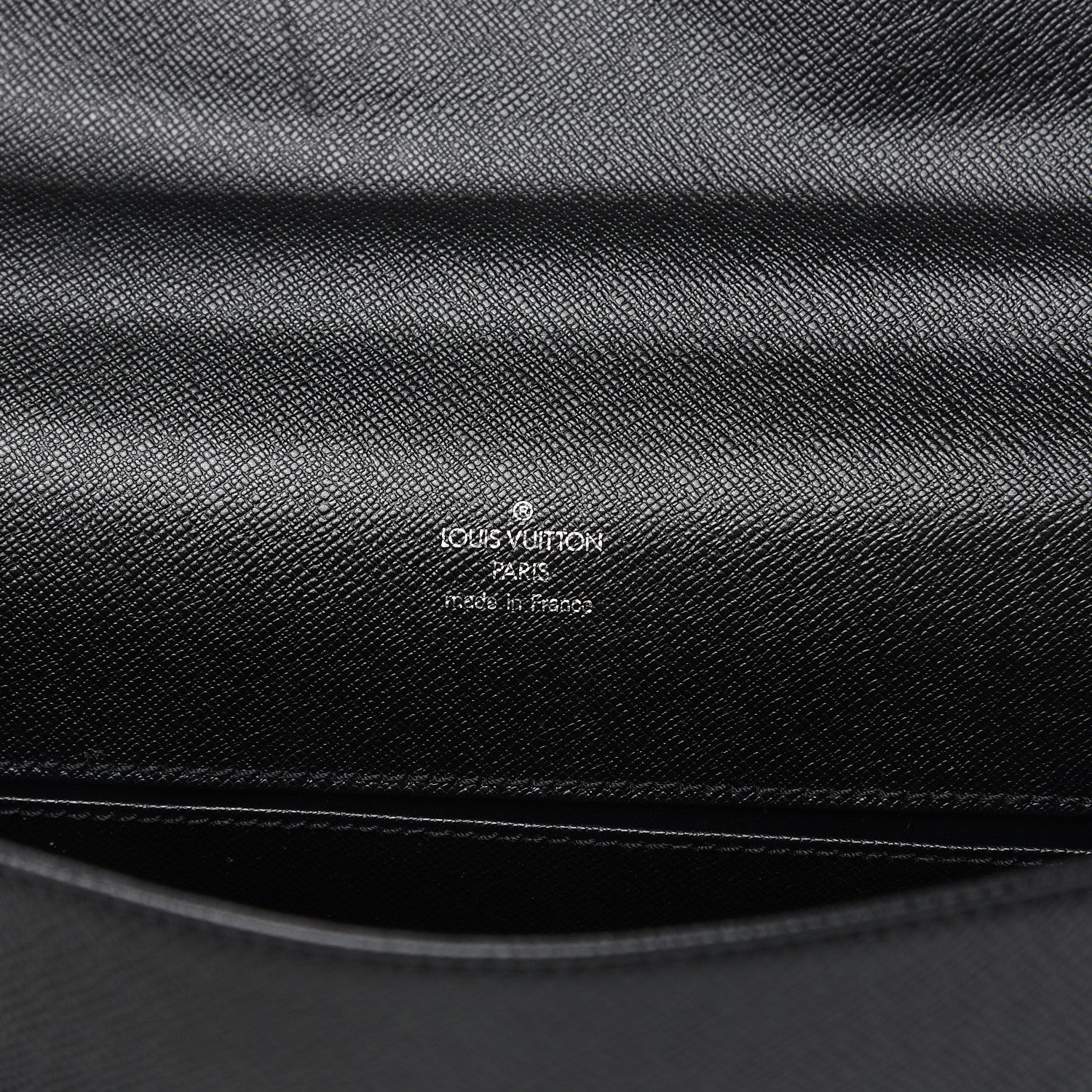 Louis Vuitton Taiga Angara Briefcase Black 6 of 14