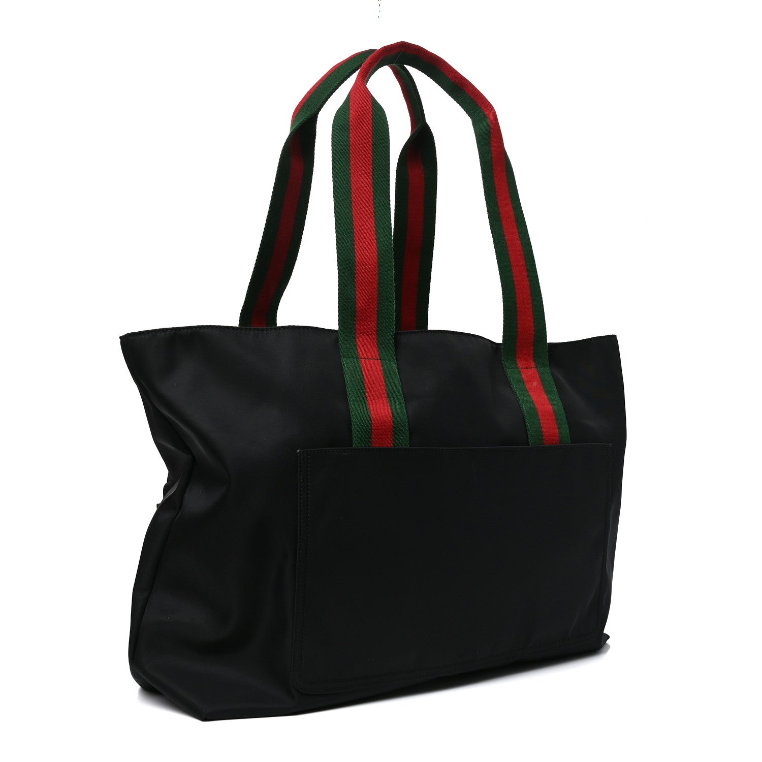 Gucci Nylon Logo Tote Black 3 of 10