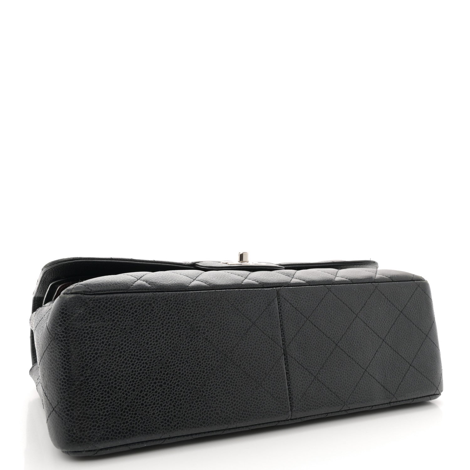 Chanel Caviar Quilted Jumbo Double Flap Black 4 of 16
