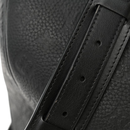 Louis Vuitton Taurillon Monogram Keepall Bandouliere 50 Black 16 of 18