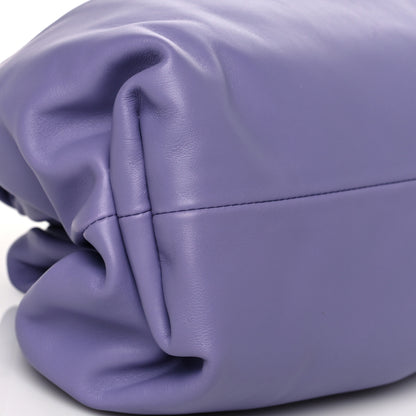 Bottega Veneta Smooth Butter Calf The Pouch Oversized Clutch Lavender 9 of 10