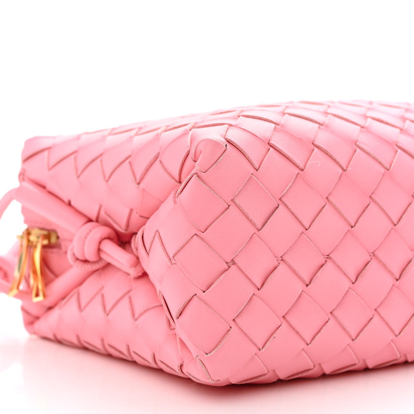 Nappa Intrecciato Small Loop Camera Bag Ribbon