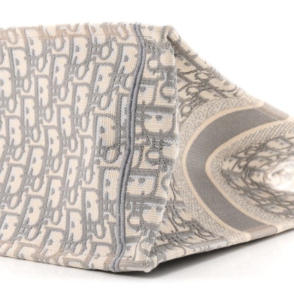 Christian Dior Oblique Medium Book Tote Grey 10 of 11