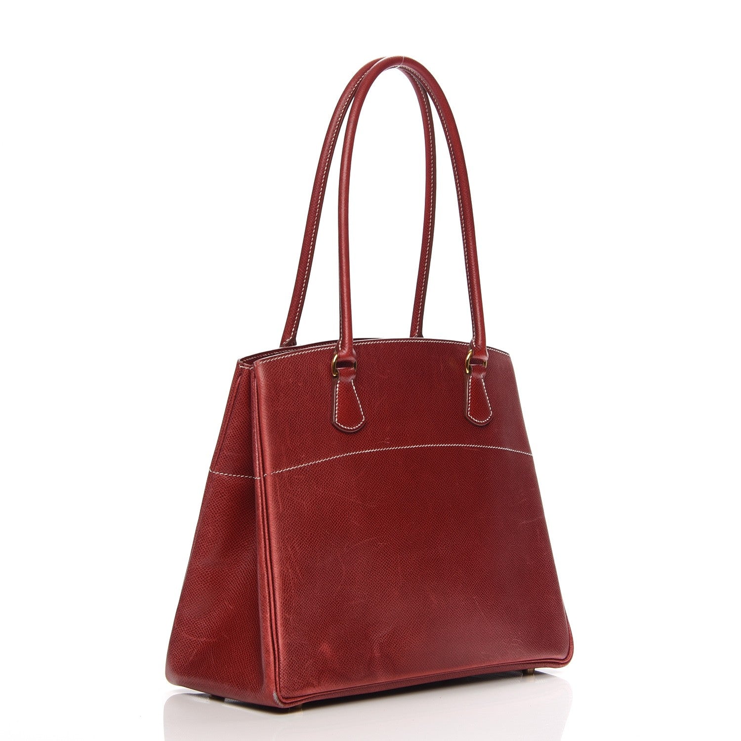 Hermes Courchevel La 30 Shoulder Bag Rouge 3 of 37
