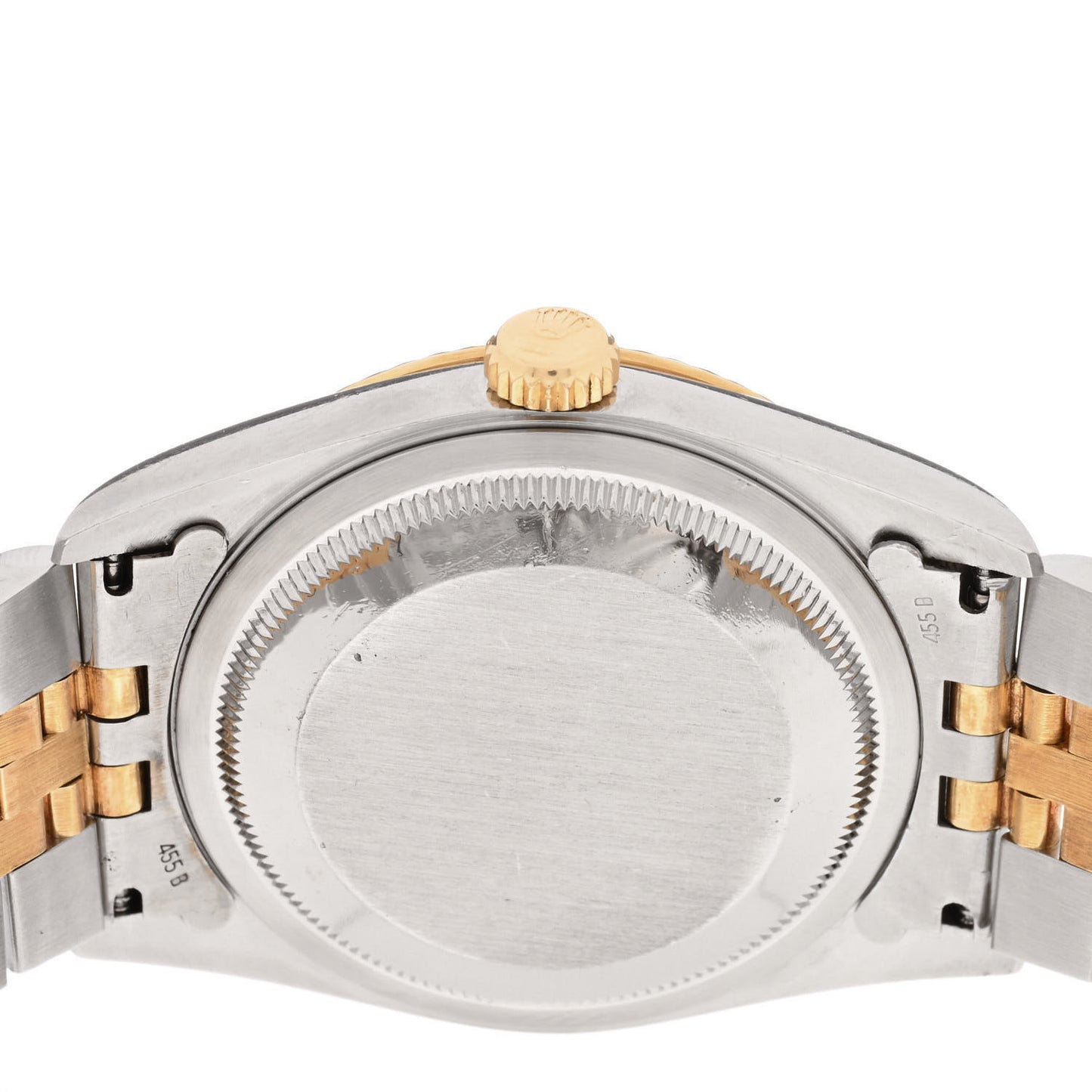 Stainless Steel 18K Yellow Gold Diamond 36mm Oyster Perpetual Datejust Watch Champagne Jubilee 16233
