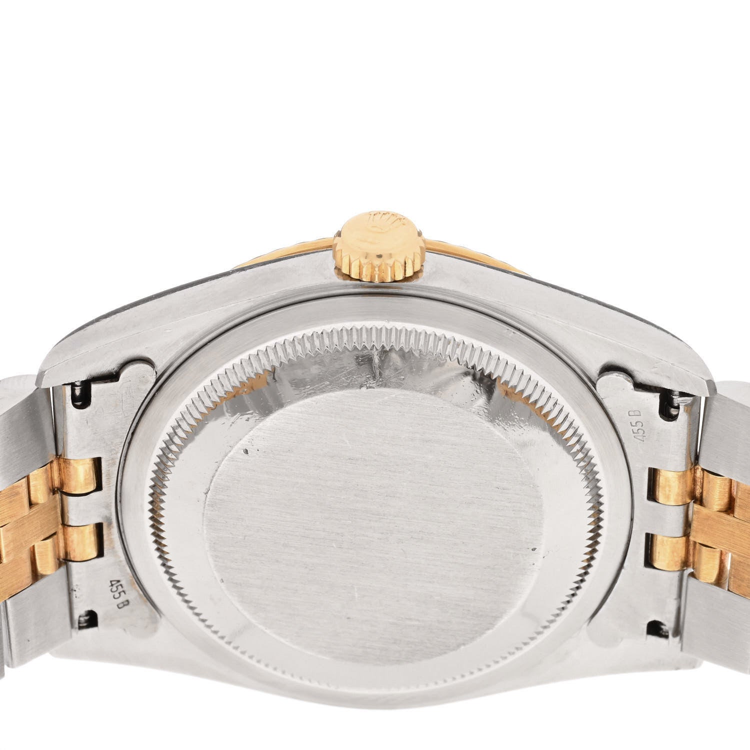 Rolex Stainless Steel 18K Yellow Gold Diamond 36mm Oyster Perpetual Datejust Watch Champagne Jubilee 16233 4 of 4
