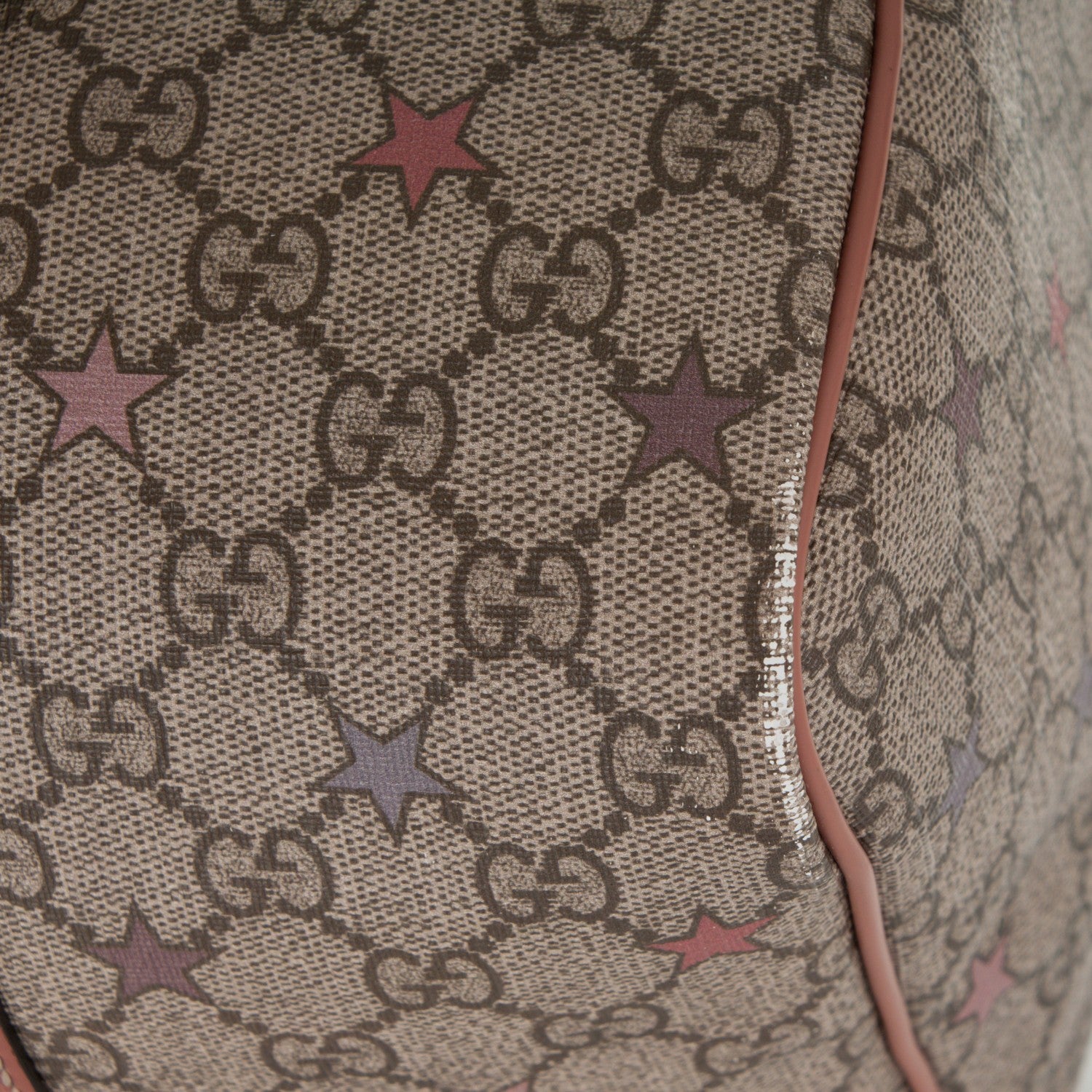 Gucci GG Supreme Stars Medium Joy Boston Pink 14 of 18