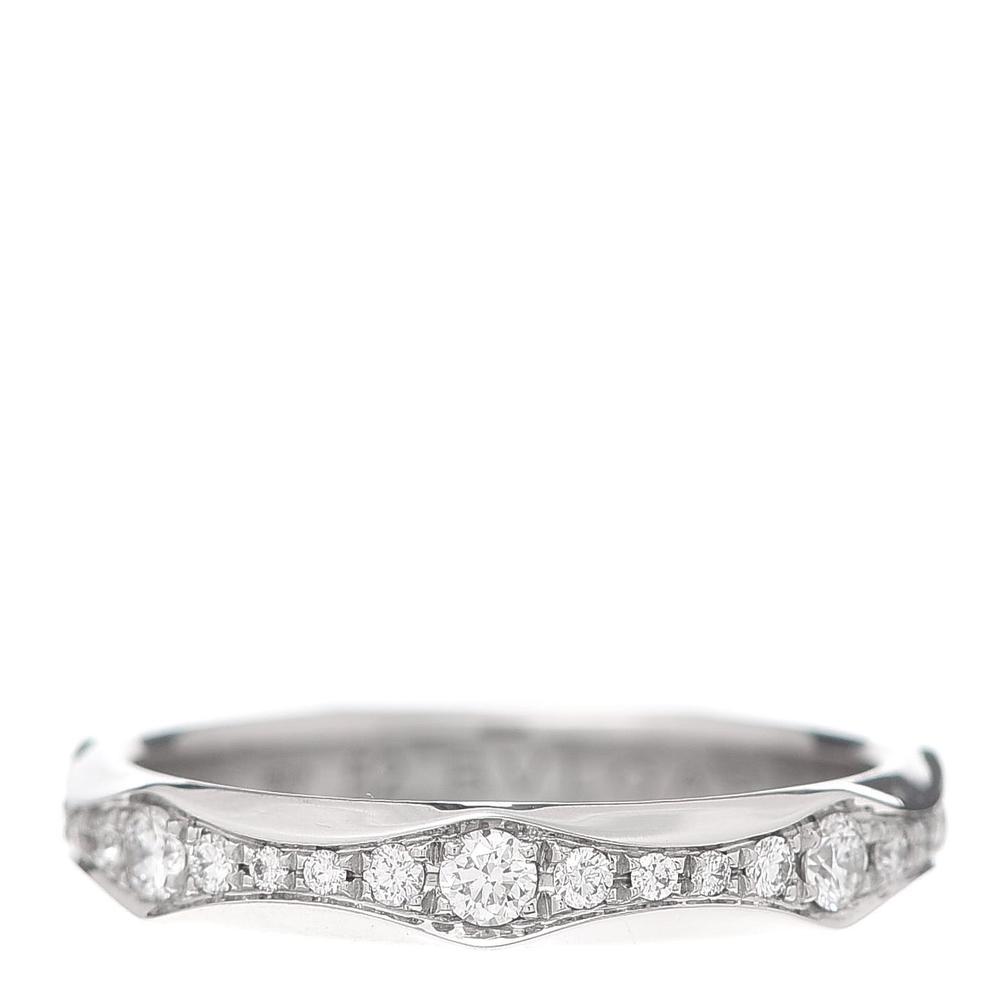 Platinum Diamond Infinito Band Ring 52 6