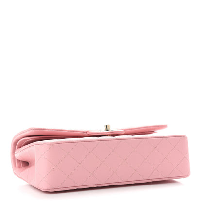 Chanel Caviar Quilted Medium Double Flap Pink 4 of 9